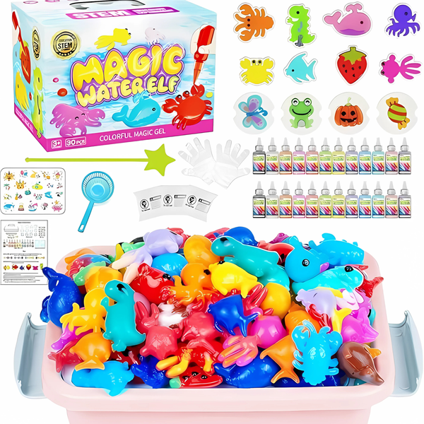 Magic Water Elf Kit – DIY Water Gel Toy with 12 Colors image 1