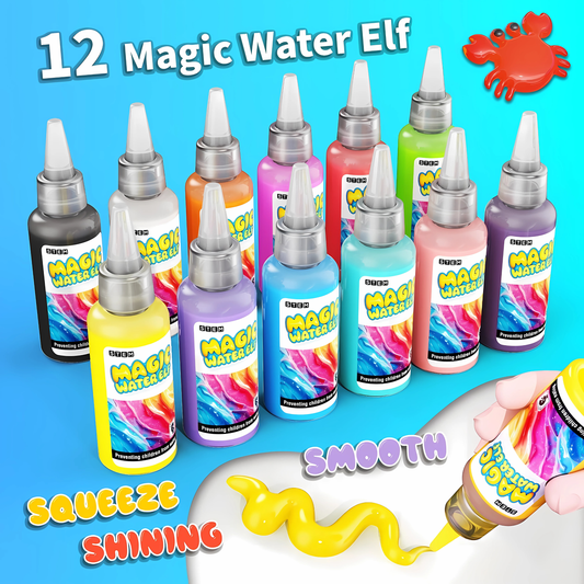 Magic Water Elf Kit – DIY Water Gel Toy with 12 Colors