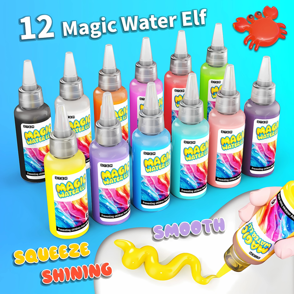 Magic Water Elf Kit – DIY Water Gel Toy with 12 Colors image 2
