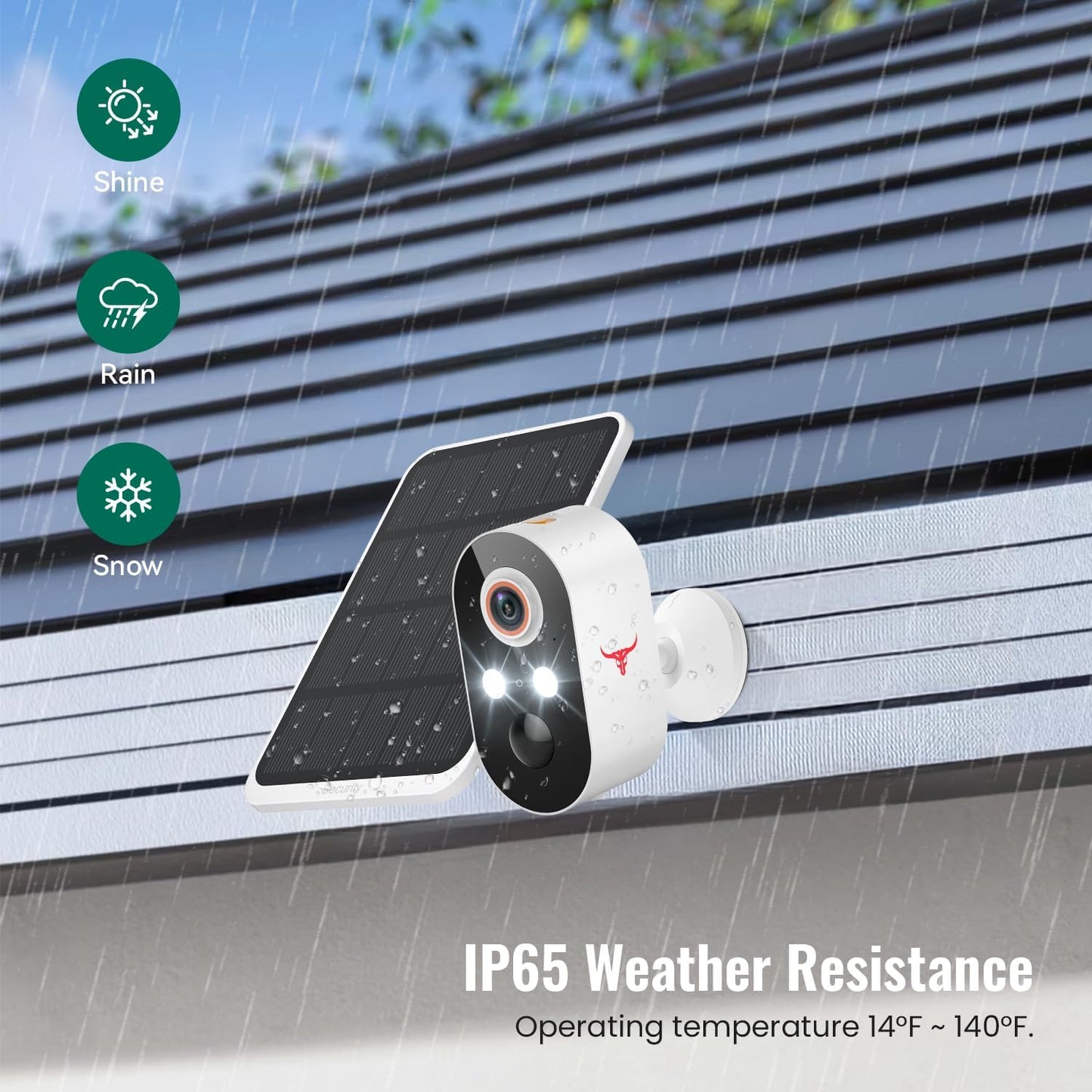 Solar Security Cameras Wireless Outdoor 2 Pack, Battery Powered WiFi Cameras for Home Surveillance, AI Human Detection, 2-Way Talk, Color Night Vision, Cloud Storage, Weather Resistance