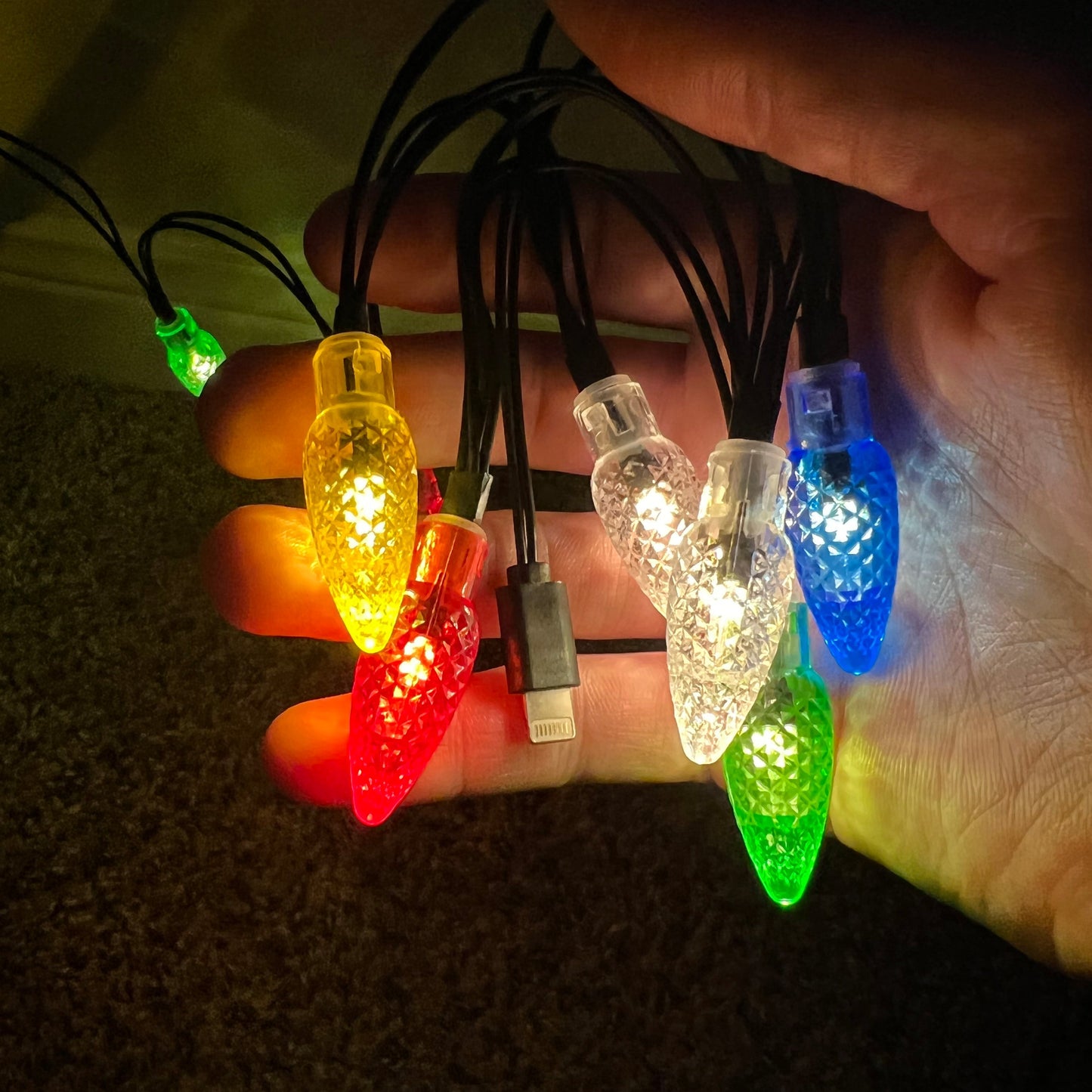 Christmas Lights Jolly Cord