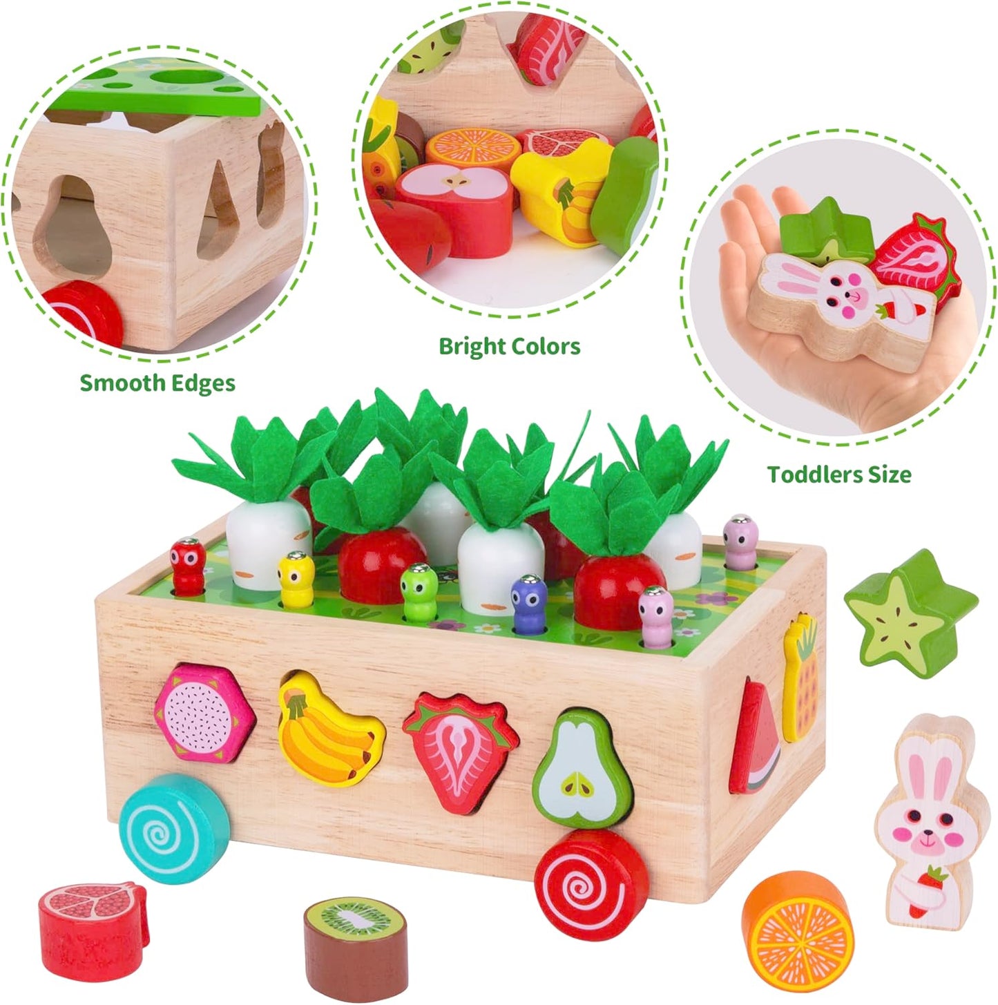 Montessori Wooden Shape Sorter