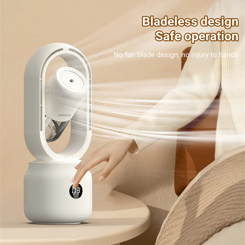 BreezeMist Pro™ Portable Fan