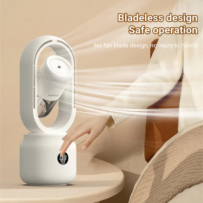 BreezeMist Pro™ Portable Fan