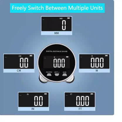 Digital Rechargeable Tape Measure – Smart High-precision Measuring Tool