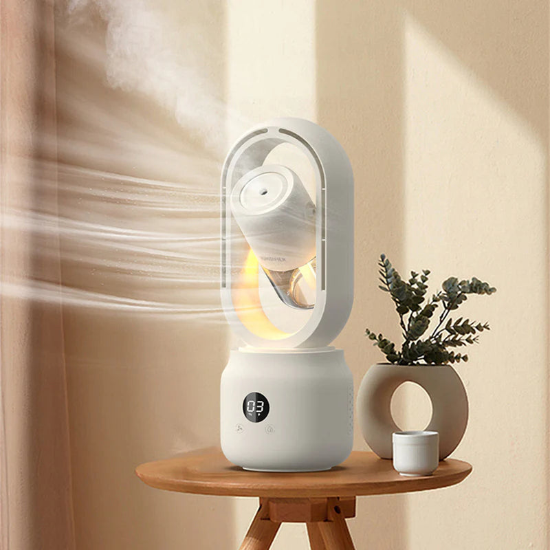 BreezeMist Pro™ Portable Fan