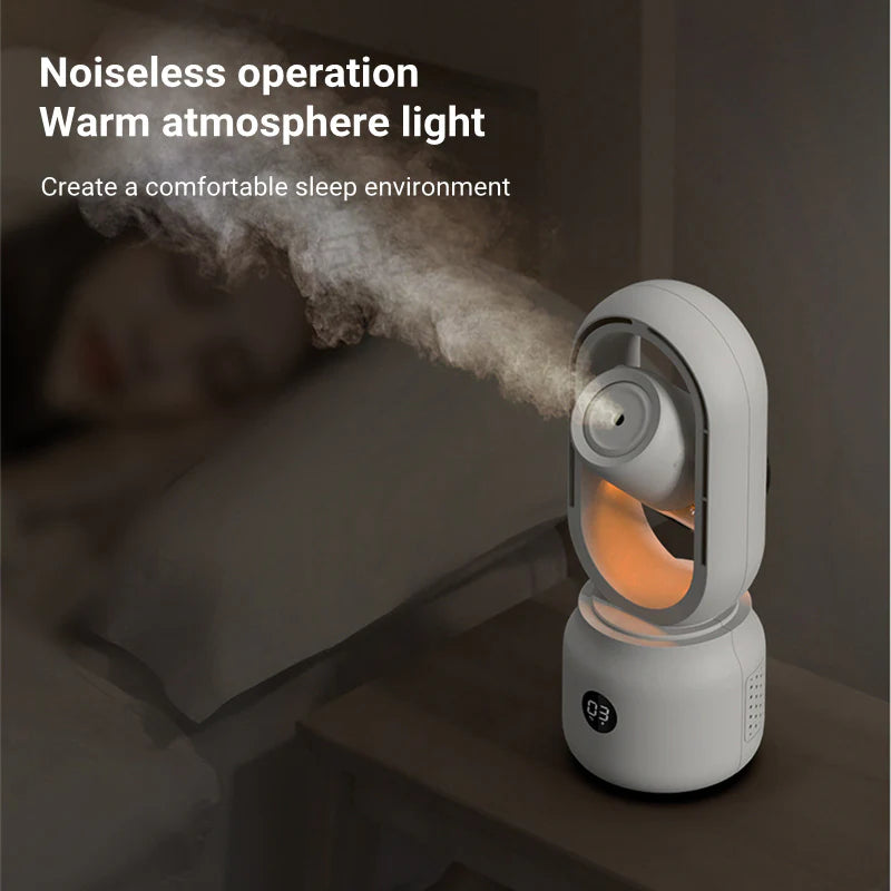 BreezeMist Pro™ Portable Fan